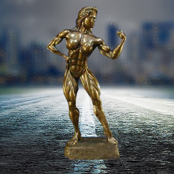 Body Figur - Single Bicep Woman